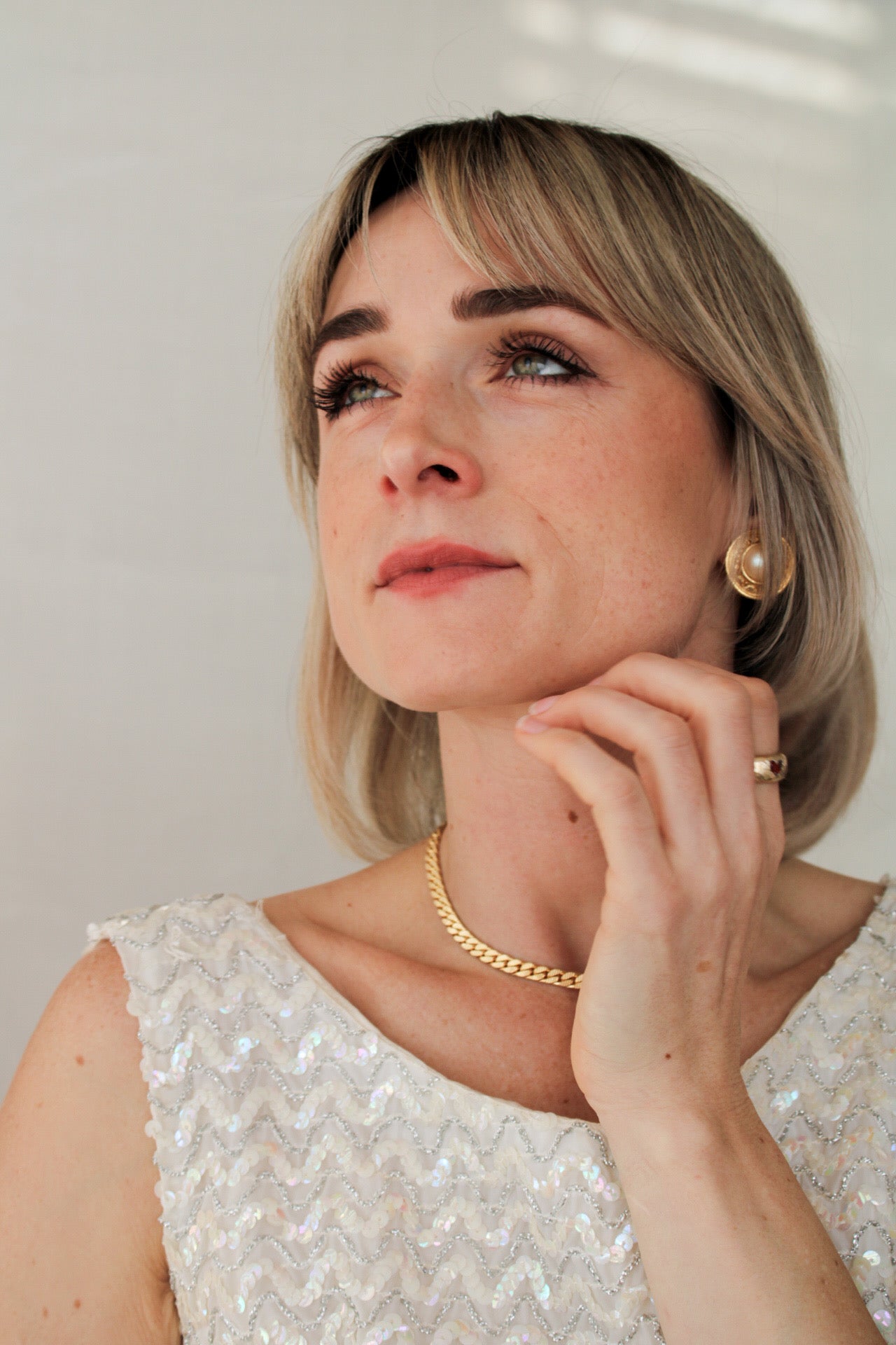 Romano Pearl Clip-on Earrings