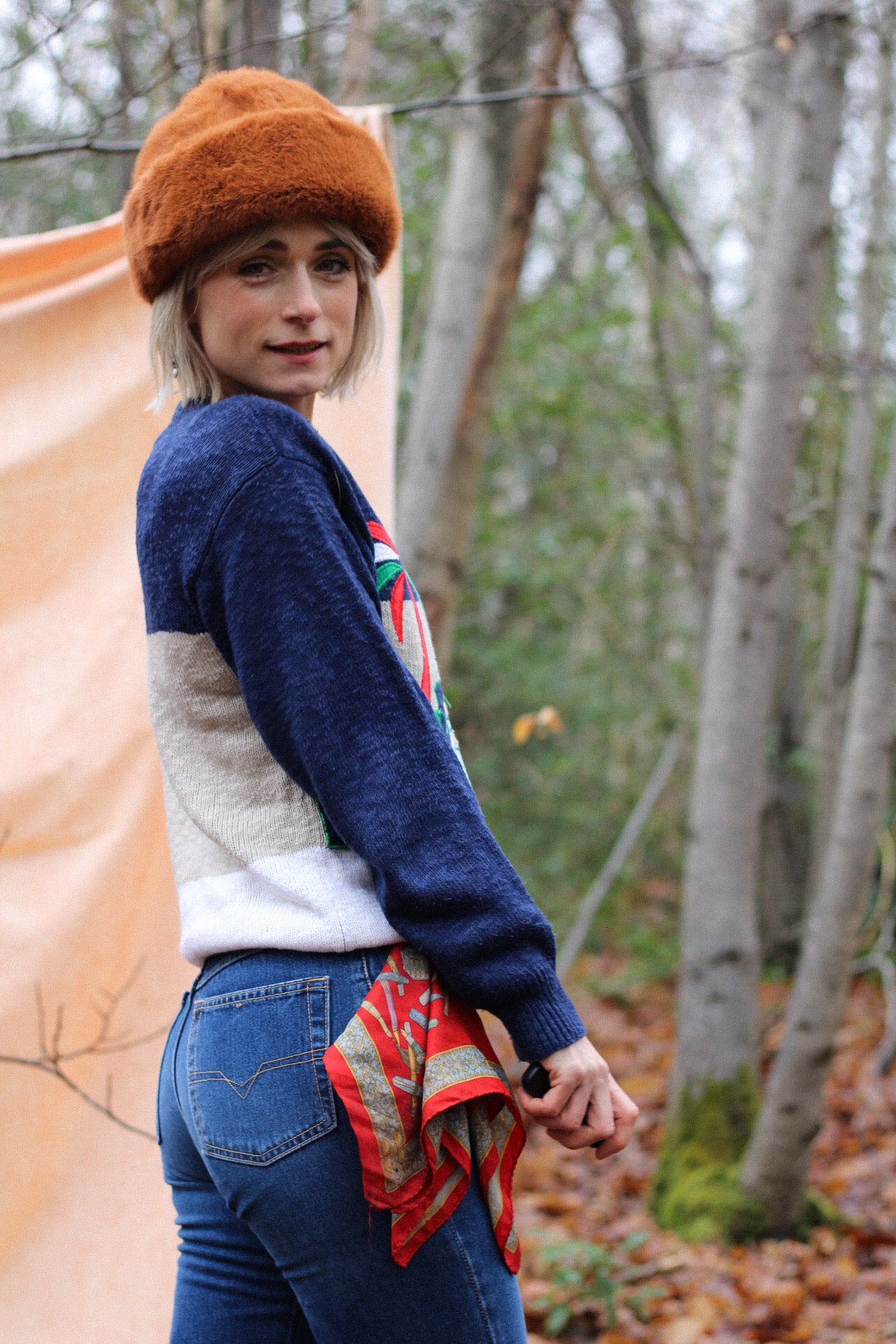 John Lewis Applique Knitted Jumper