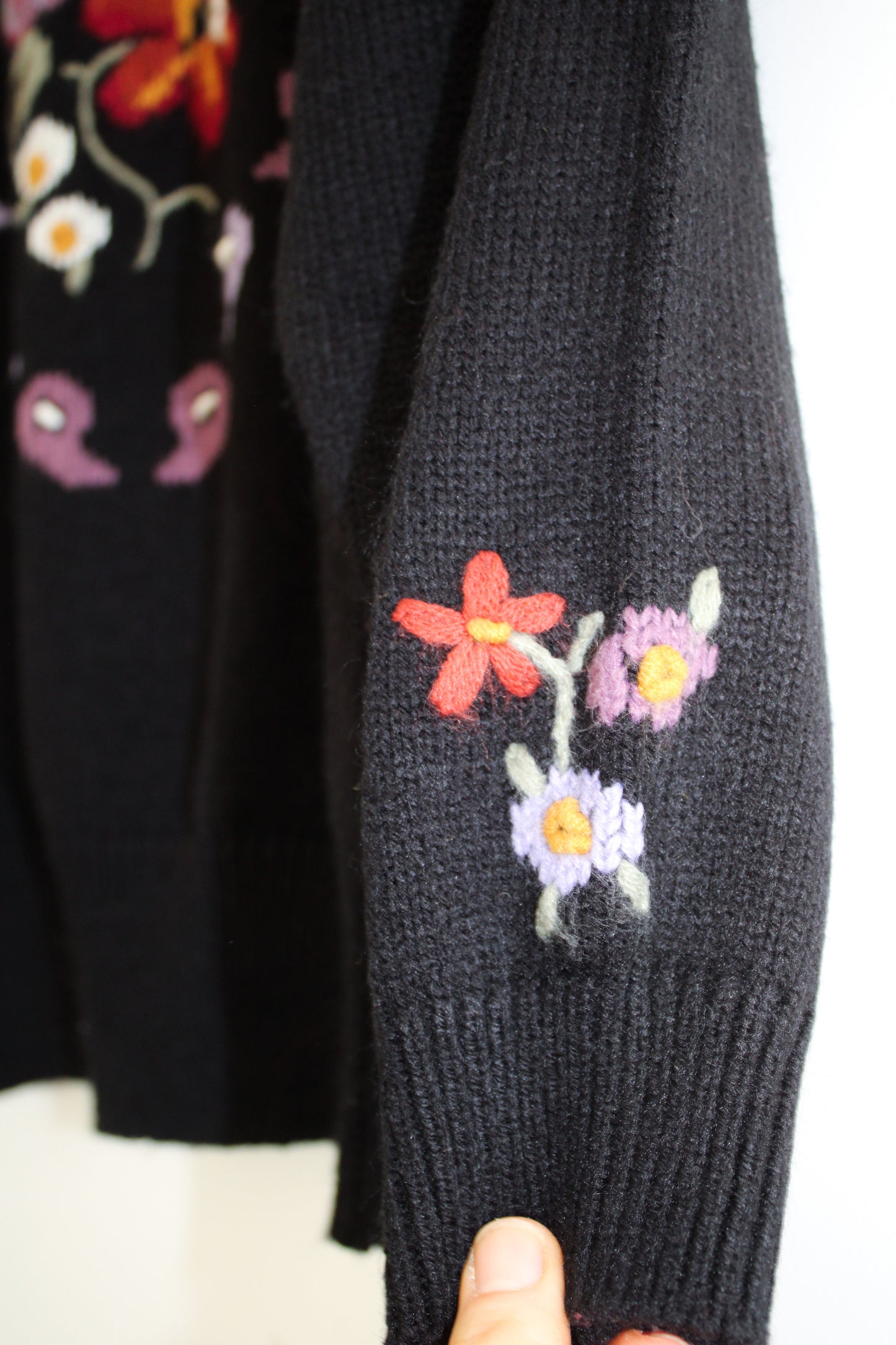 St Michael’s Floral Knitted Jumper