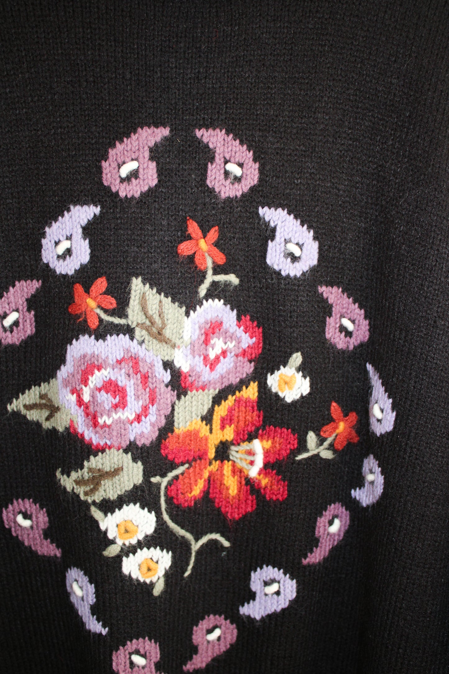St Michael’s Floral Knitted Jumper