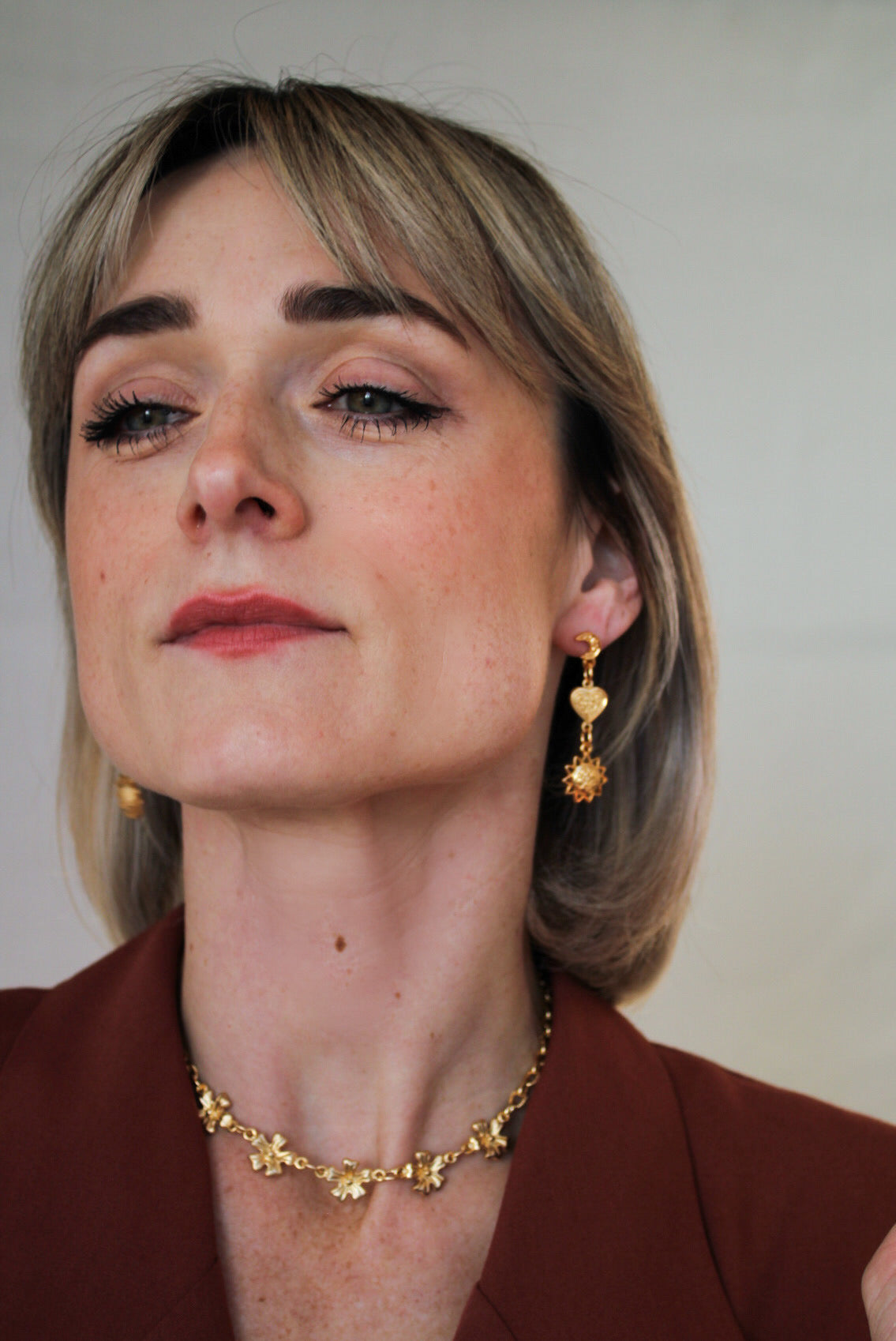 Cosmic Heart Earrings