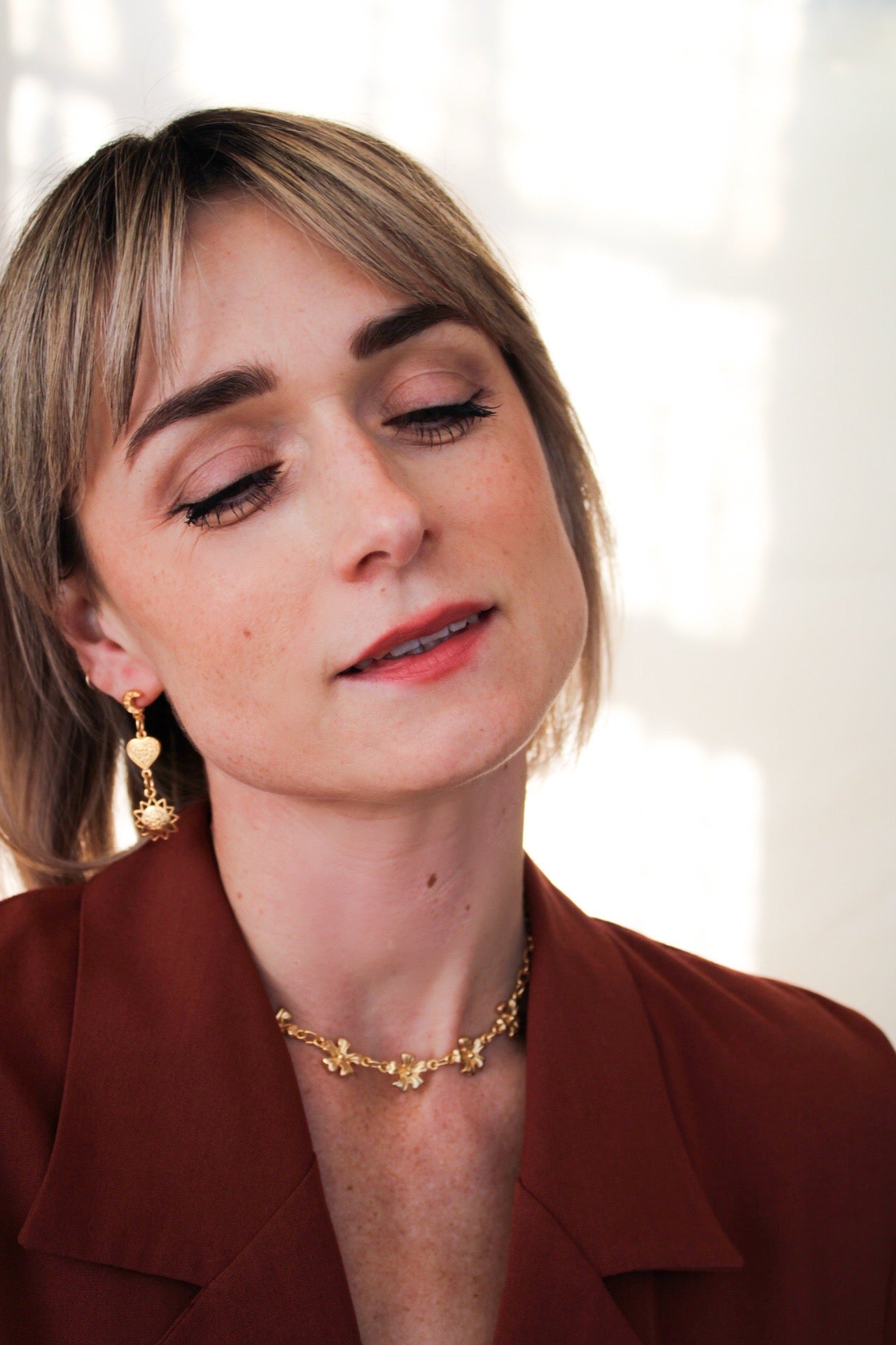 Cosmic Heart Earrings