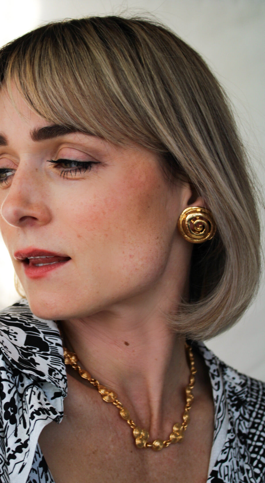 Swirl Clip-on Earring