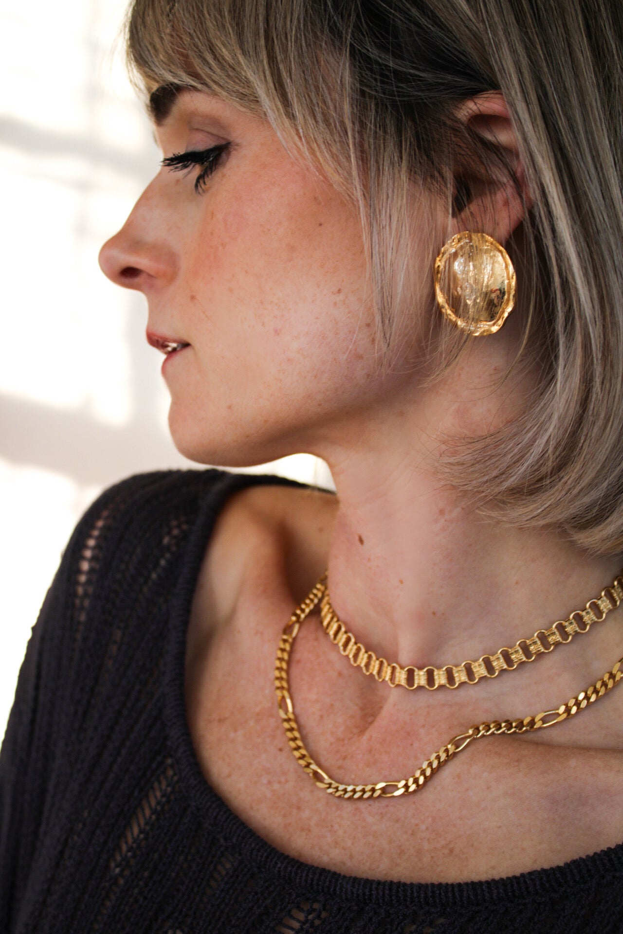 Mid Length Gold Chain