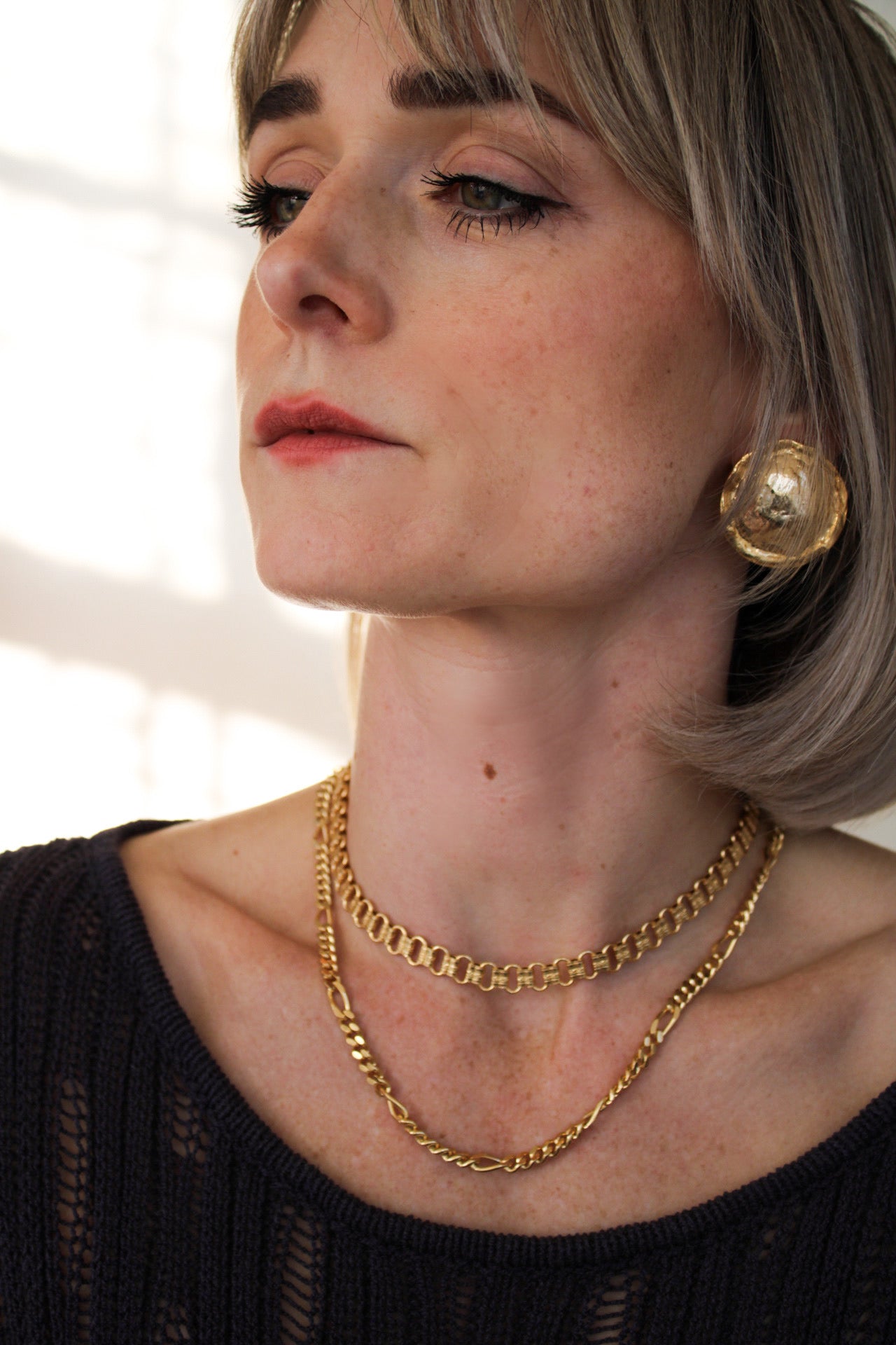 Mid Length Gold Chain