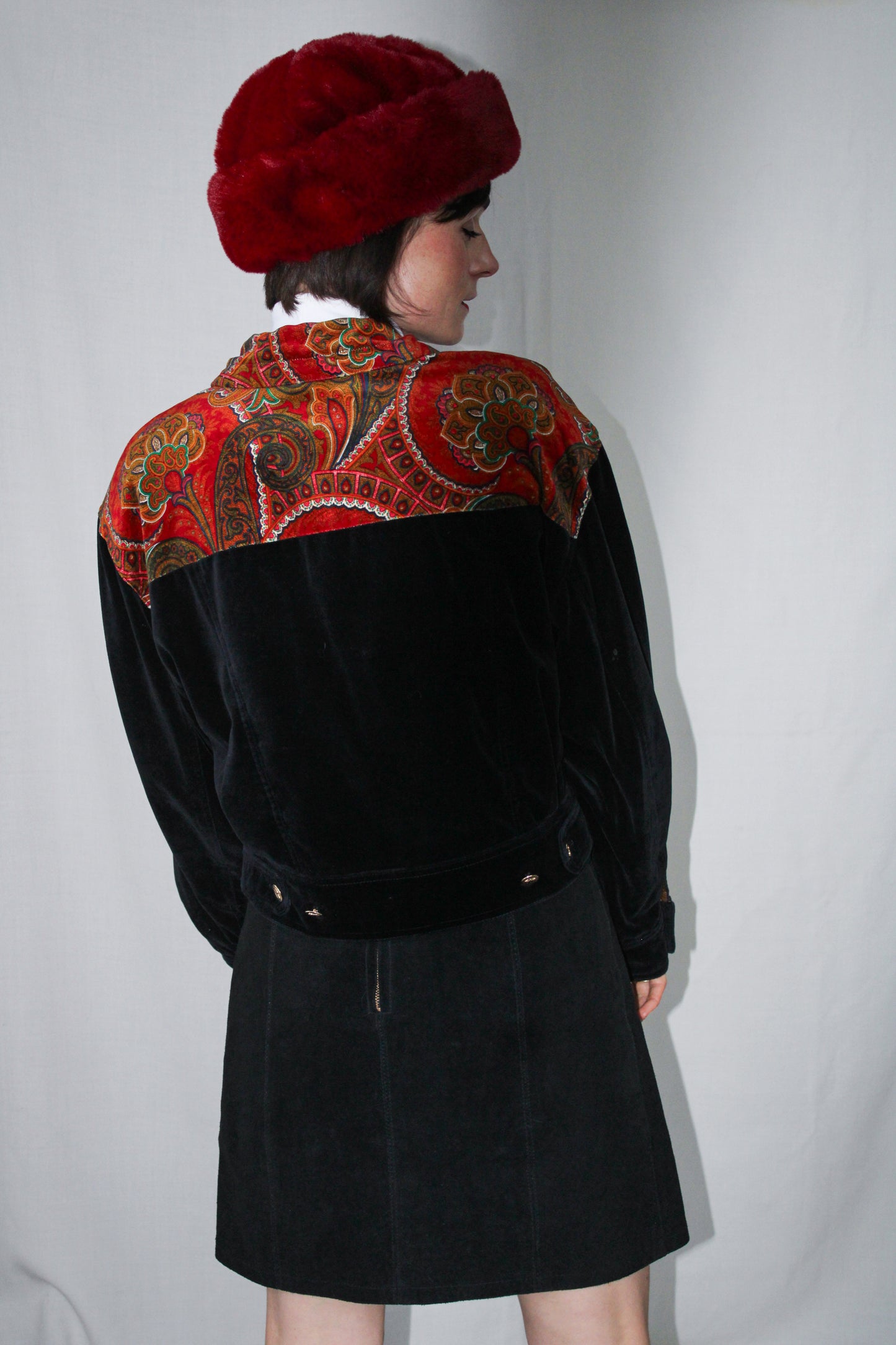 Betty Barclay Velvet 80’s Jacket