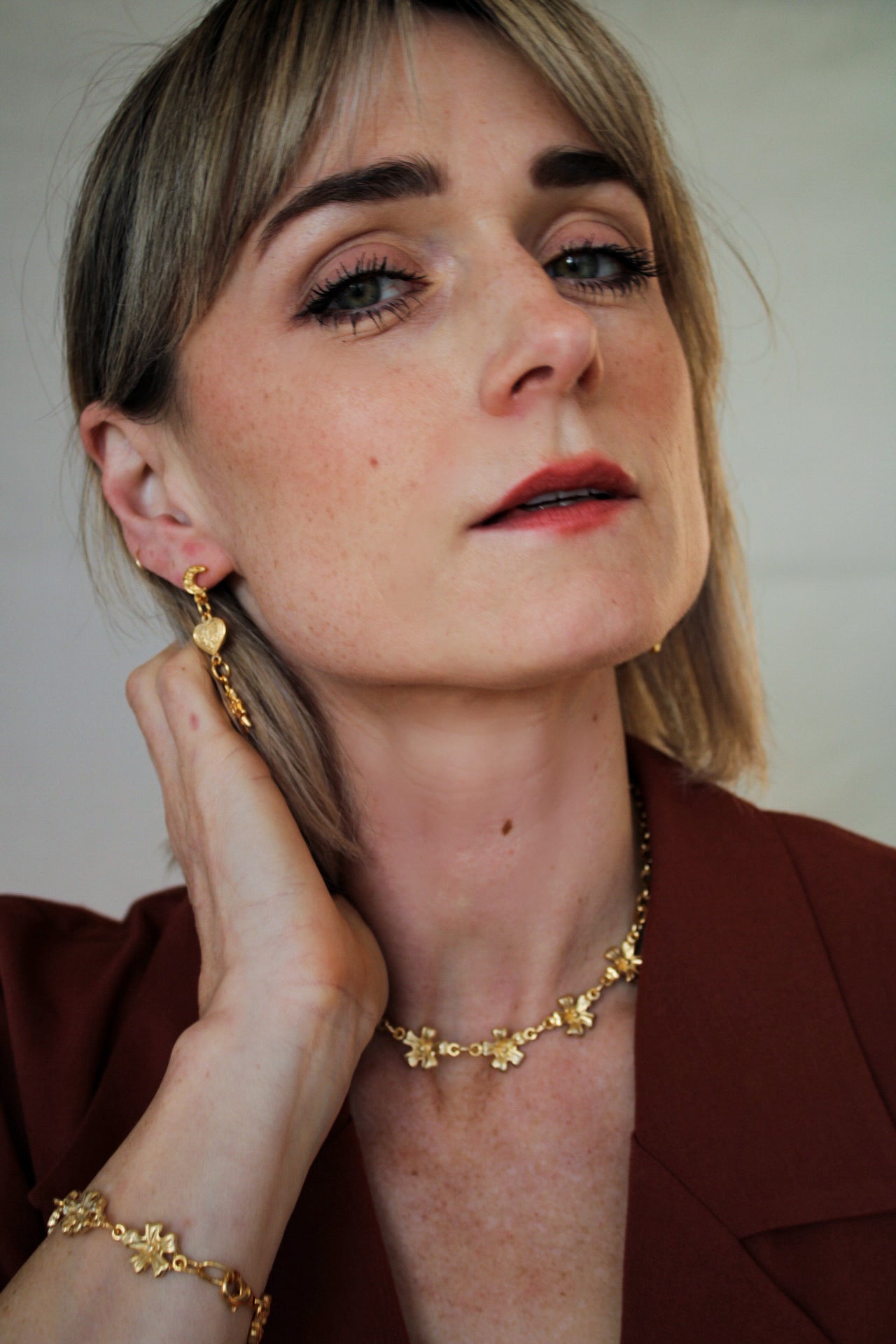 Cosmic Heart Earrings